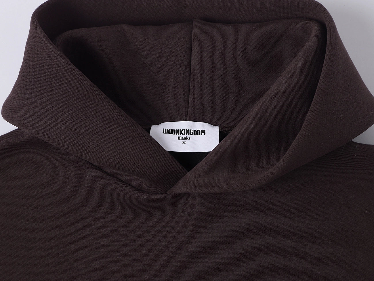 630 GSM BOXY CROPPED FIT 'COFFEE' HOODIE - Image 3