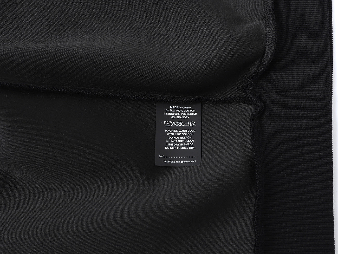 630 GSM BOXY CROPPED FIT 'BLACK' CREWNECK - Image 4
