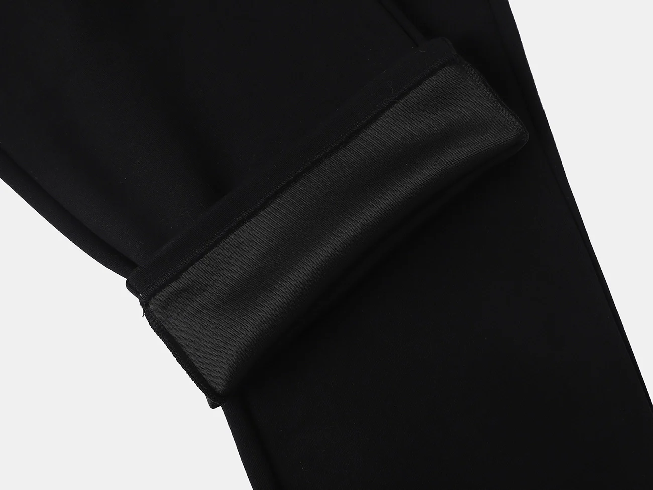 630 GSM LOOSE FIT 'BLACK' PANTS - Image 4