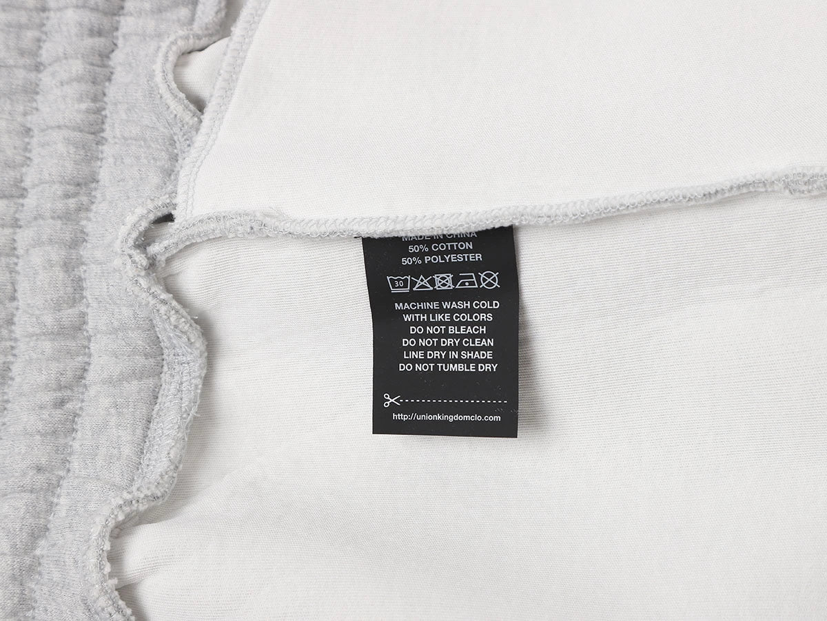 630 GSM LOOSE FIT 'FLOWER GRAY' PANTS - Image 5
