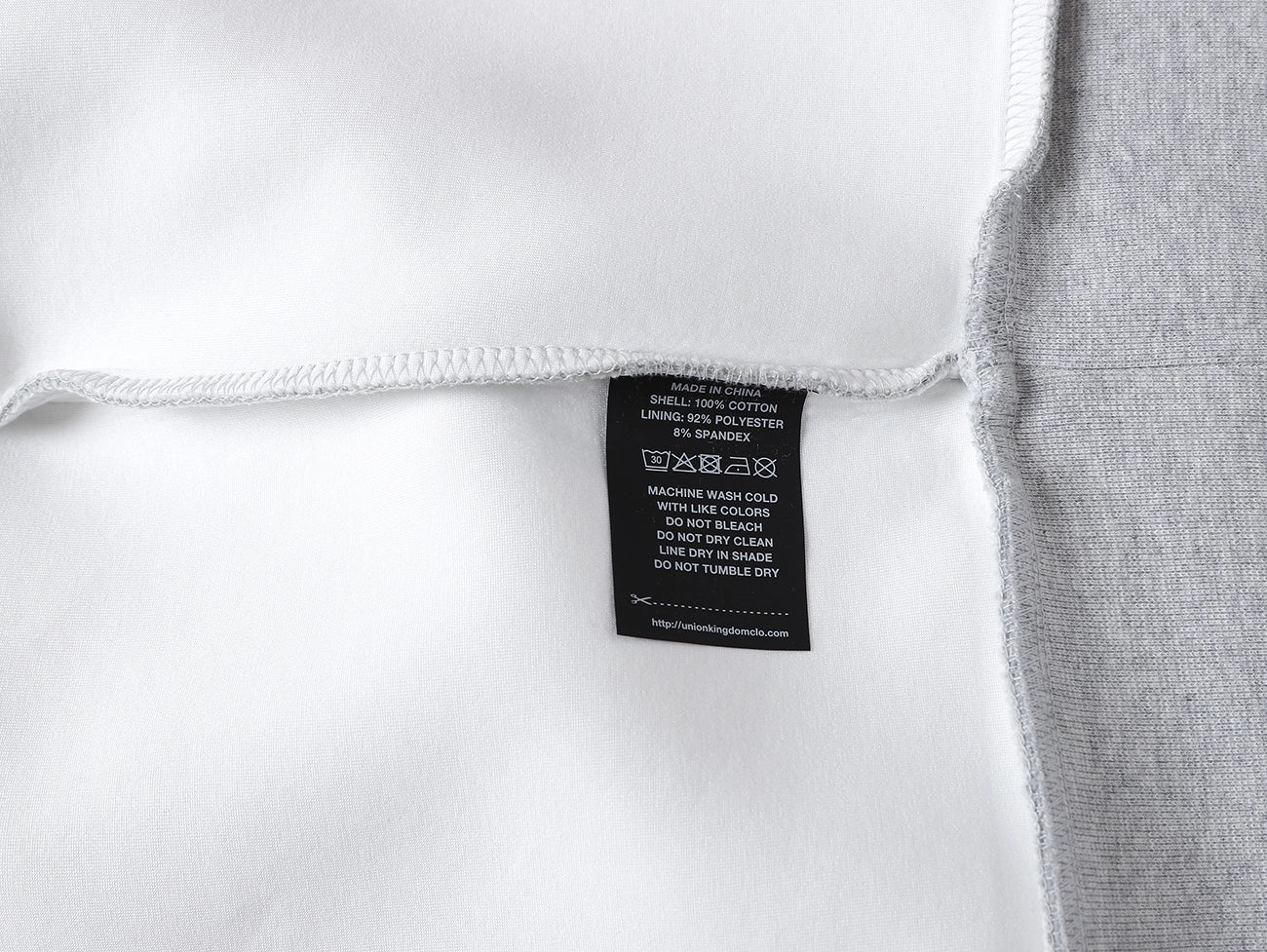 630 GSM BOXY CROPPED FIT 'FLOWER GRAY' CREWNECK - Image 4