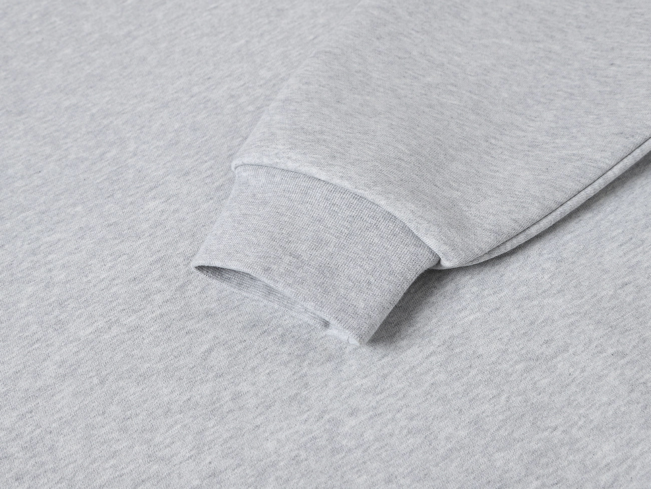 630 GSM BOXY CROPPED FIT 'FLOWER GRAY' CREWNECK - Image 6