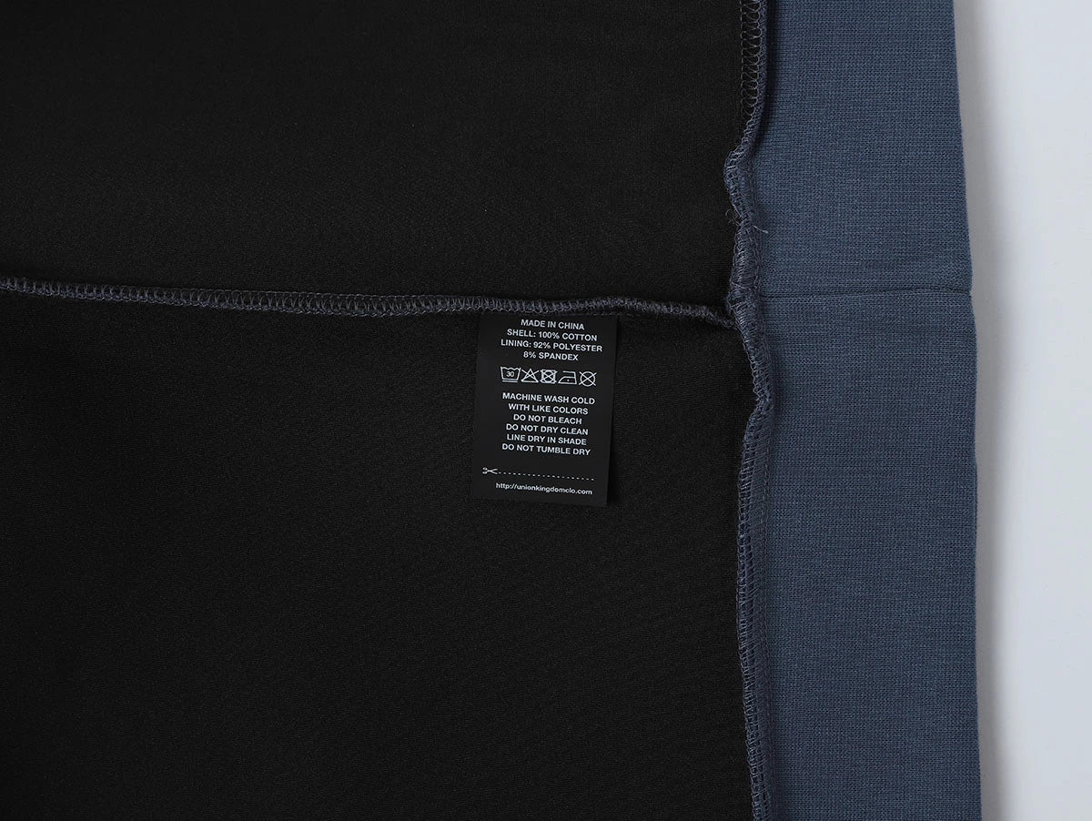 630 GSM BOXY CROPPED FIT 'GRAY BLUE' CREWNECK - Image 5