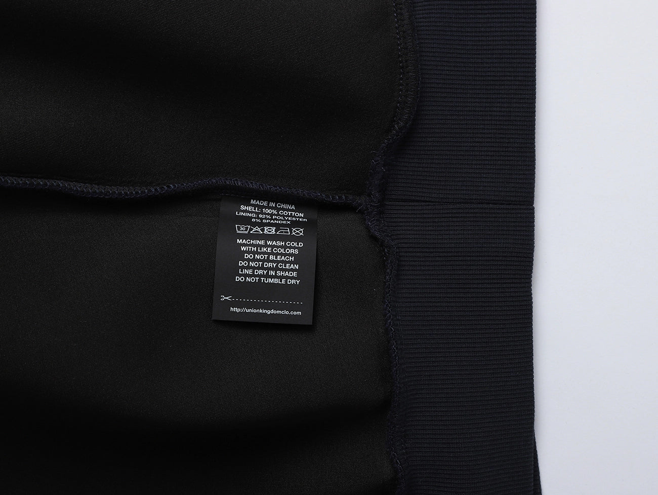 630 GSM BOXY CROPPED FIT 'NAVY BLUE' CREWNECK - Image 6