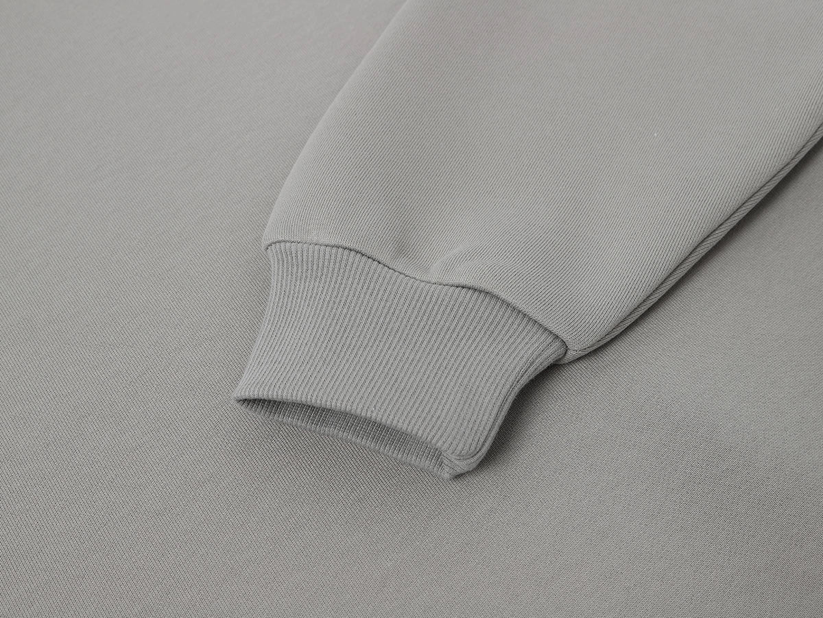 630 GSM BOXY CROPPED FIT 'SMOKE' CREWNECK - Image 4