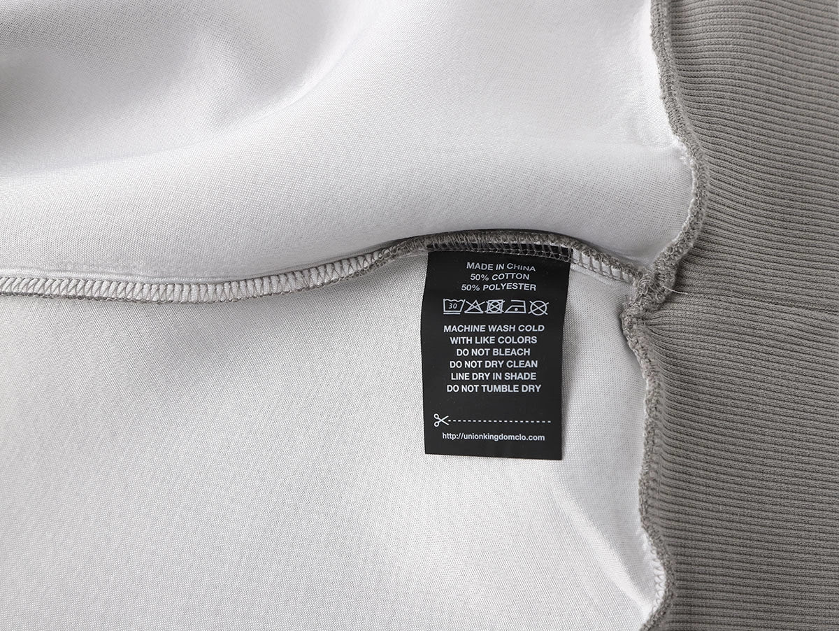 630 GSM BOXY CROPPED FIT 'SMOKE' HOODIE - Image 6