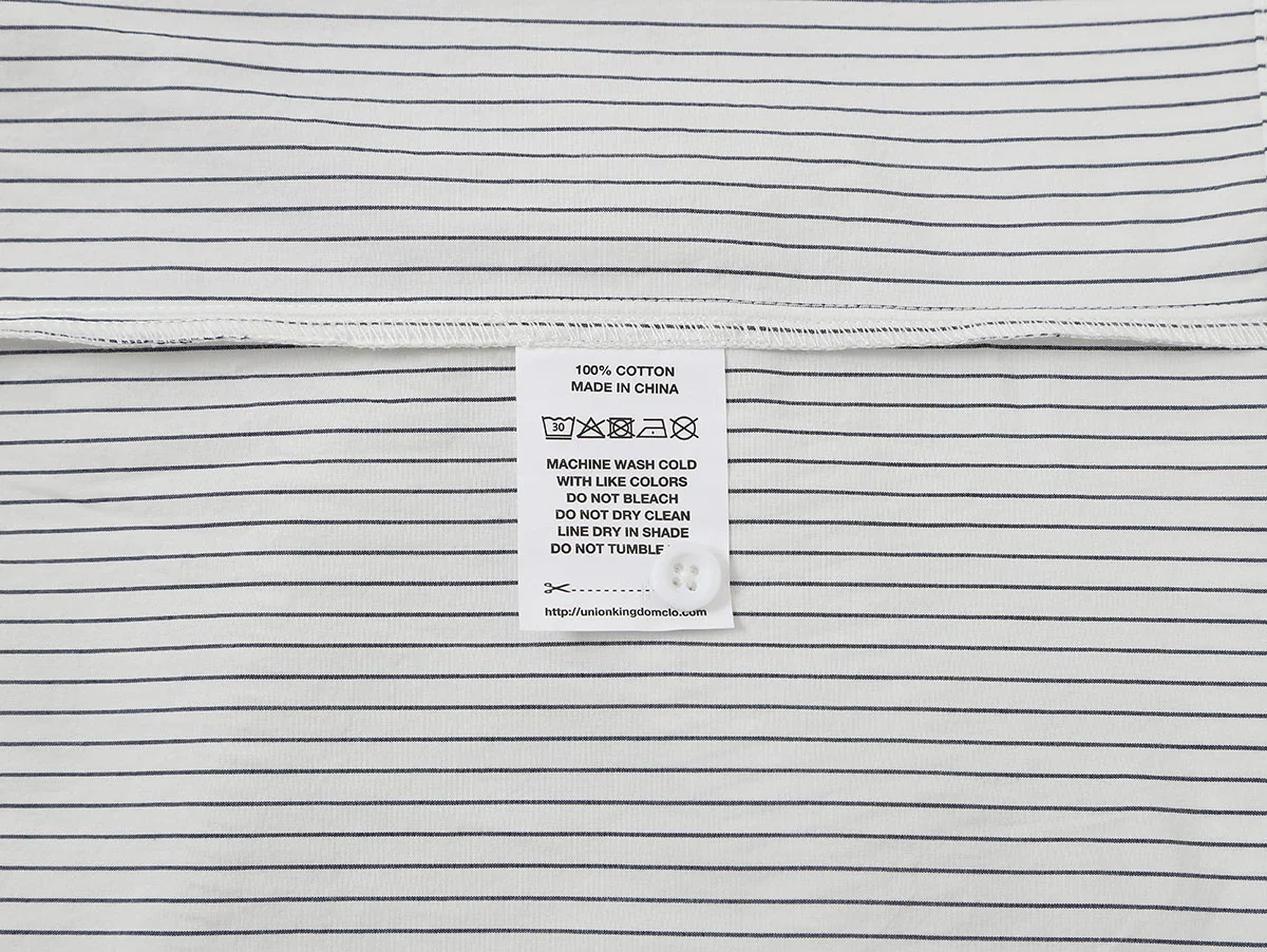 BOXY CROPPED 'WHITE' STRIPED LONG-SLEEVE SHIRT - Image 7