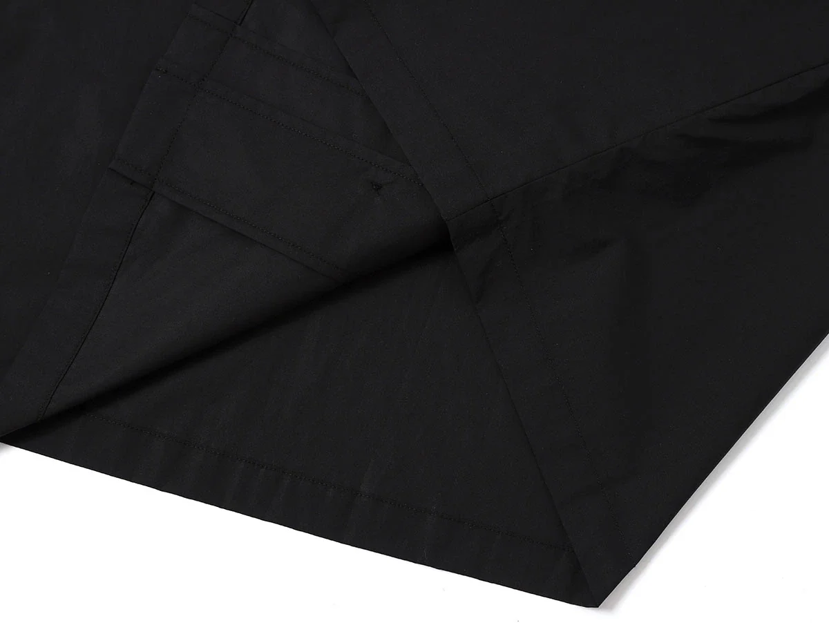 BOXY CROPPED FIT 'BLACK' CUBAN SHIRT - Image 5