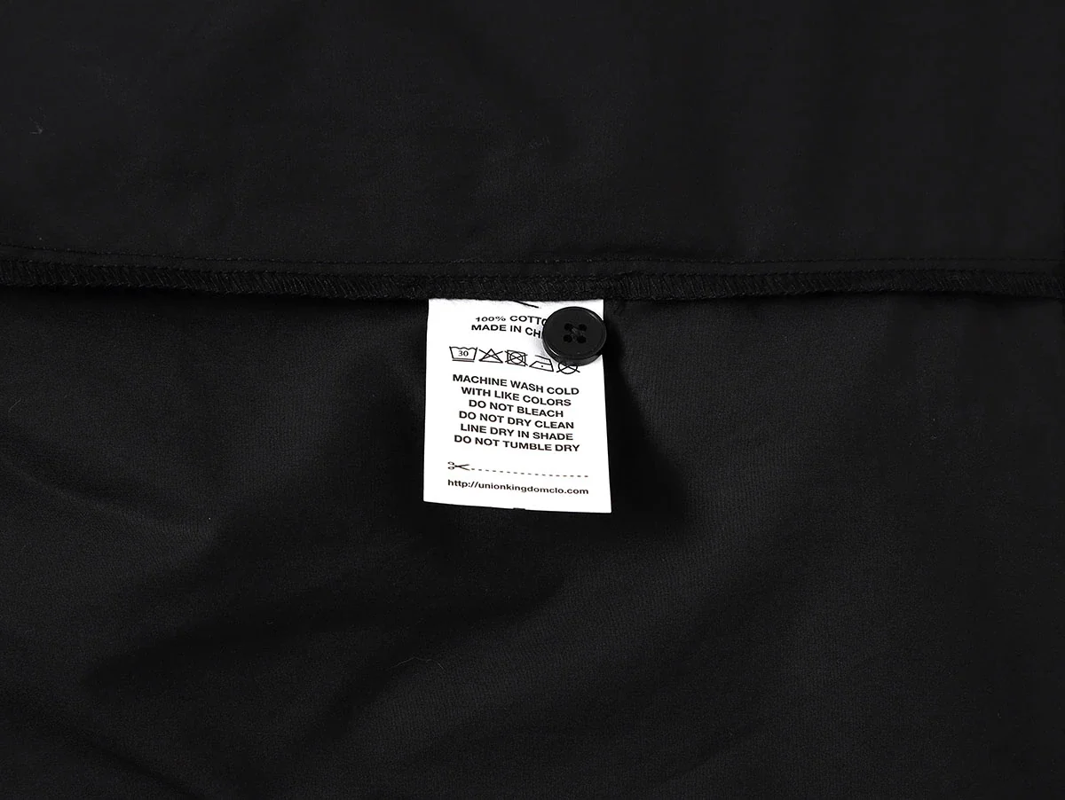 BOXY CROPPED FIT 'BLACK' CUBAN SHIRT - Image 6
