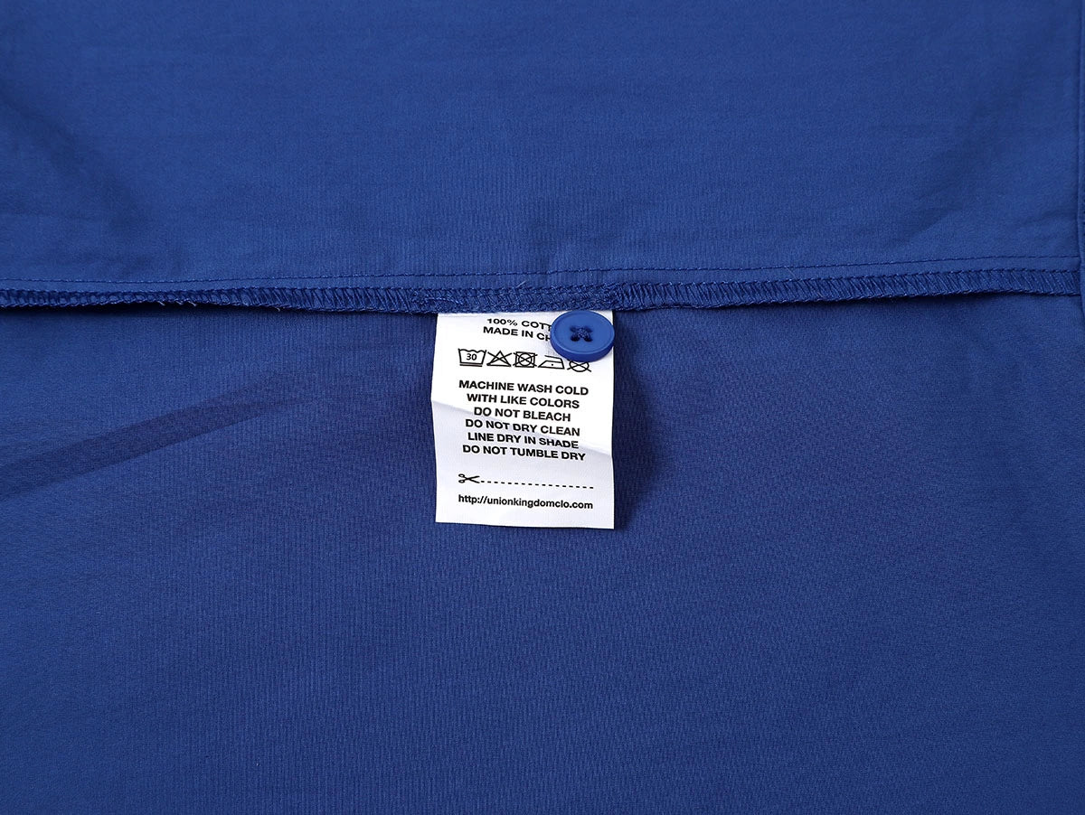 BOXY CROPPED FIT 'BLUE' CUBAN SHIRT - Image 8
