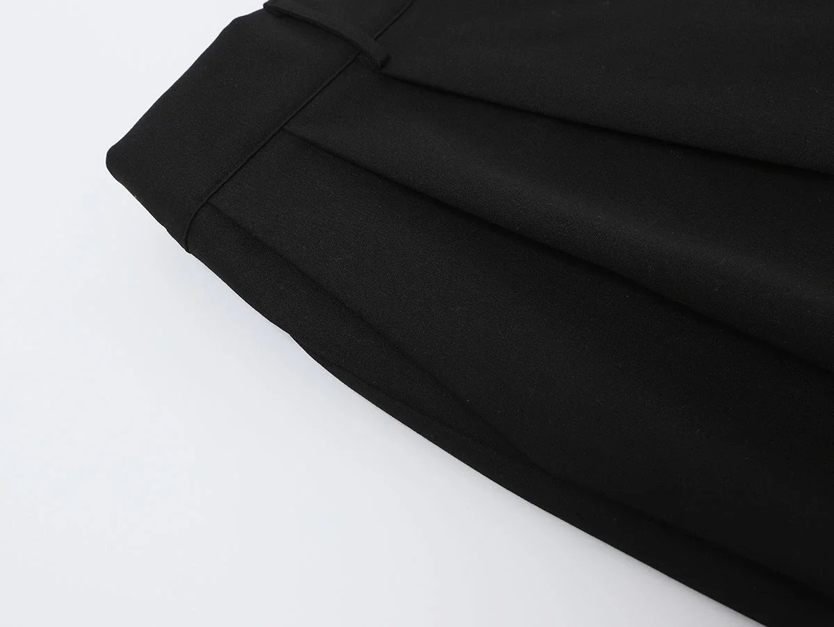 BAGGY FIT 'BLACK' PLEATED PANTS - Image 3