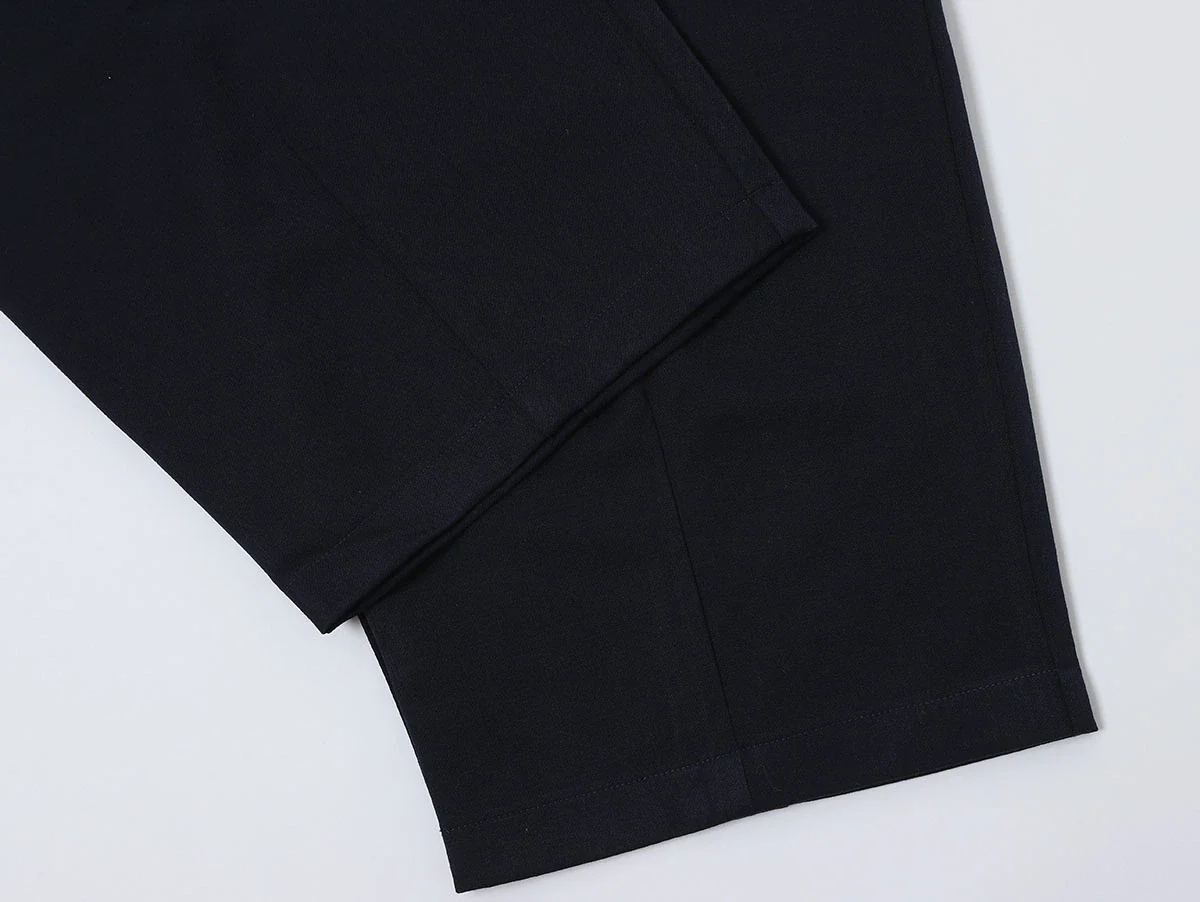 BAGGY FIT 'BLACK' PLEATED PANTS - Image 4