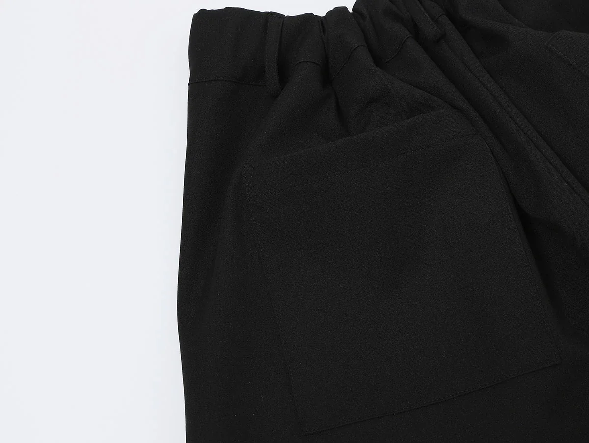 BAGGY FIT 'BLACK' PLEATED PANTS - Image 7
