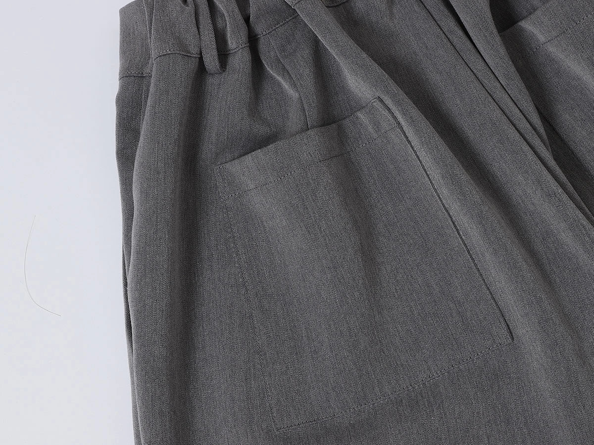 BAGGY FIT 'GRAY' PLEATED PANTS - Image 4