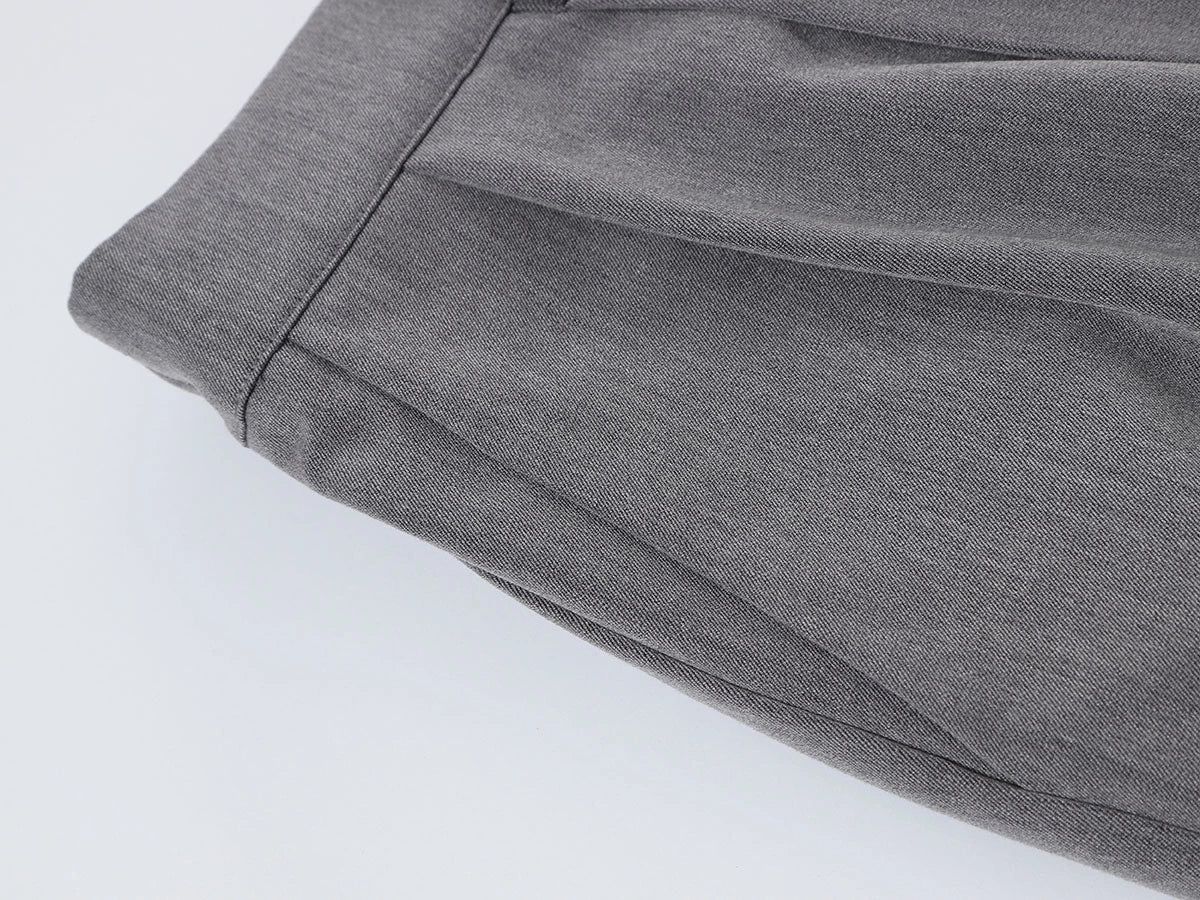 BAGGY FIT 'GRAY' PLEATED PANTS - Image 5